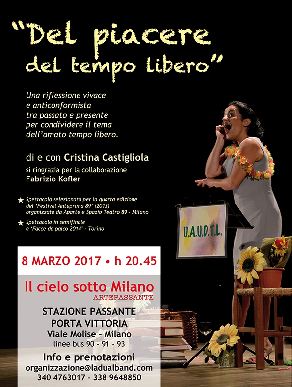 Locandina Del piacere del temp